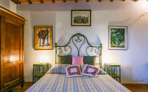 Ridaldi: Slaapkamer, Meubilair, Interieur Ontwerp, Bed, Bedding, Laken, Bed Frame, Plafond, Linens, Kamer