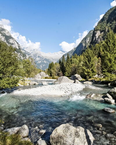 Val di Mello Mountain Flat