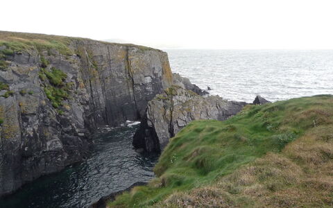 Timmy'S Cottage Heir Island: Felsen\, Water, Zwemwater, Kust, Headland, Terrein, Klif, Kust En Oceanic Landvormen, Natuurlijk Landschap, Dagzomende