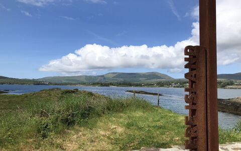 Rhea Holiday Home Bantry: Horizon, Wolk, Heuvel, Landschap, Kust En Oceanic Landvormen, Kust, Meer, Ochtend, Zee, Loch