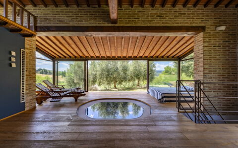 Aqua Bio Retreat: Hout, Meubilair, Flooring, Plafond, Verdieping, Interieur Ontwerp, Architectuur, Zwembad, Toevlucht, Stoel