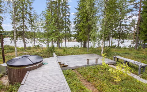 Villa White Water: Hout, Verblijf, Huis, Huis, Deur, Hardwood, Garden Gebouwen, Beits, Blokhut, Plank