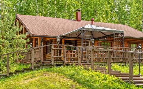 Villa Joutsen: Hout, Verblijf, Huis, Huis, Deur, Hardwood, Garden Gebouwen, Beits, Blokhut, Plank