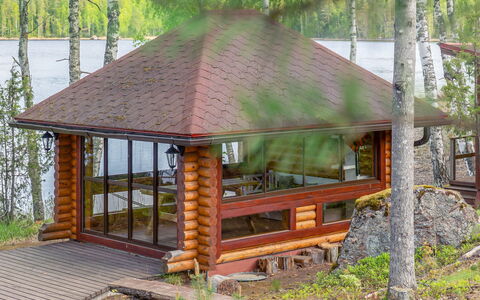 Villa Joutsen: Hout, Verblijf, Huis, Huis, Deur, Hardwood, Garden Gebouwen, Beits, Blokhut, Plank