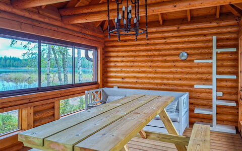 Villa Joutsen: Hout, Verblijf, Huis, Huis, Deur, Hardwood, Garden Gebouwen, Beits, Blokhut, Plank