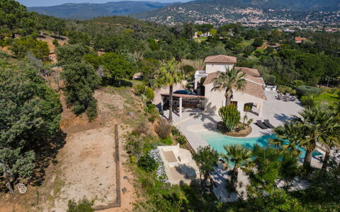 Villa Resedas: Boom, Landschap, Luchtfotografie, Landscaping, Vogelperspectief, Hacienda, Eco Hotel, Dicht Struikgewas