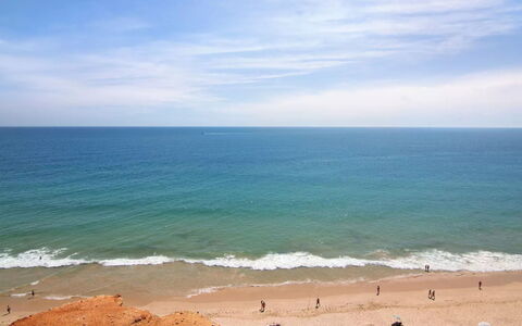 Jade-Sunny Way: Blauw, Strand, Water, Watervoorraden, Zwemwater, Dag, Horizon, Natuurlijke Omgeving, Kust, Zee