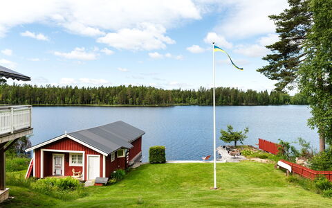 Viksjö Utsikten: Verblijf, Landgoed, Boerderij, Tuin, Gazon, Reservoir, Eco Hotel, Landscaping, Garden Gebouwen
