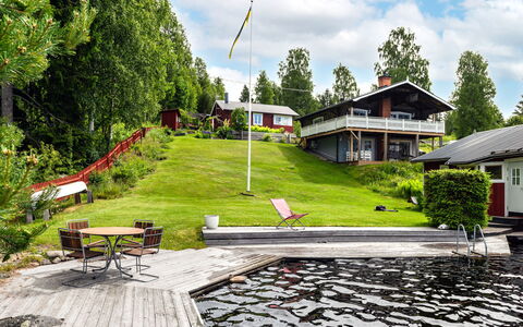 Viksjö Utsikten: Huis, Huis, Verblijf, Meer, Tuin, Reservoir, Landgoed, Eco Hotel