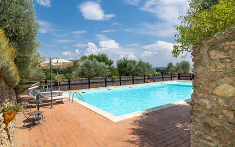 Campiglia Marittima 649: Zwembad, Buitenmeubels, Hacienda, Villa, Eco Hotel