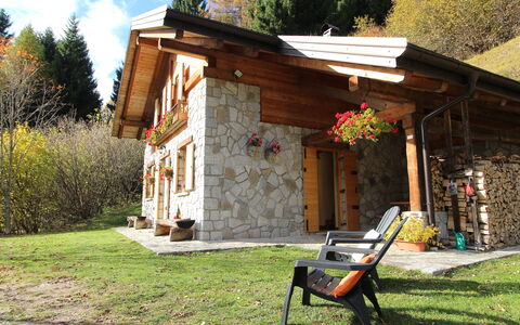 Chalet Genzianella: Hout, Huis, Verblijf, Huis, Dak, Deur, Boerderij, Werf, Blokhut, Tuin