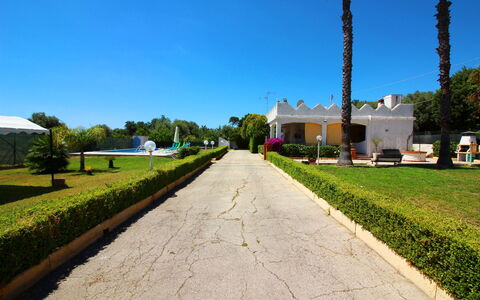Villa Floridia: Schaduw, Hacienda, Landscaping, Tuin, Gazon, Landgoed, Haag, Villa, Oprit