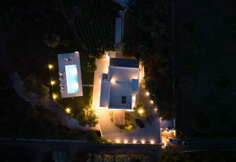 Lacorte di Ninetta: Zwembad, Landgoed, Toevlucht, Eco Hotel, Schemer, Landschap Verlichting, Villa, Landscaping, Nacht, Herenhuis