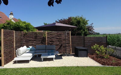 Polderwind mit Blick auf die Felder