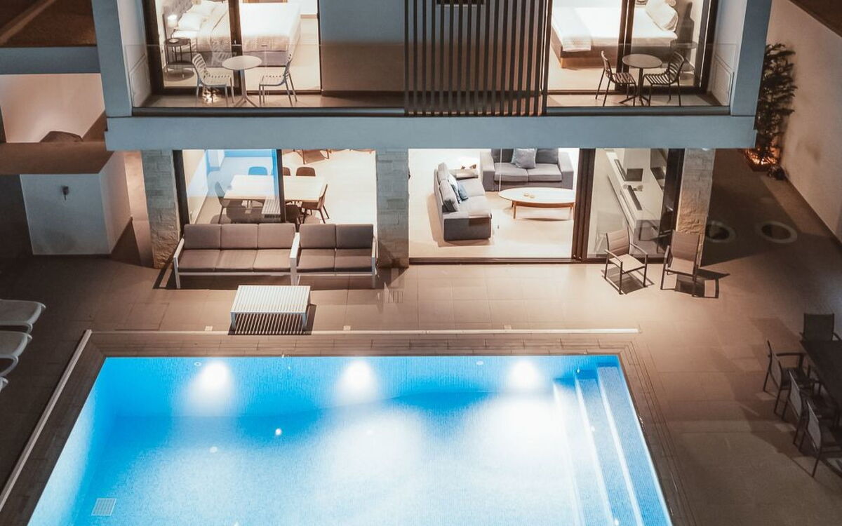 Periyiali Resort - Seitlicher Meerblick Villa Ekto