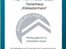 Nurdachhaus Klabautermann mit Terrasse und Garten