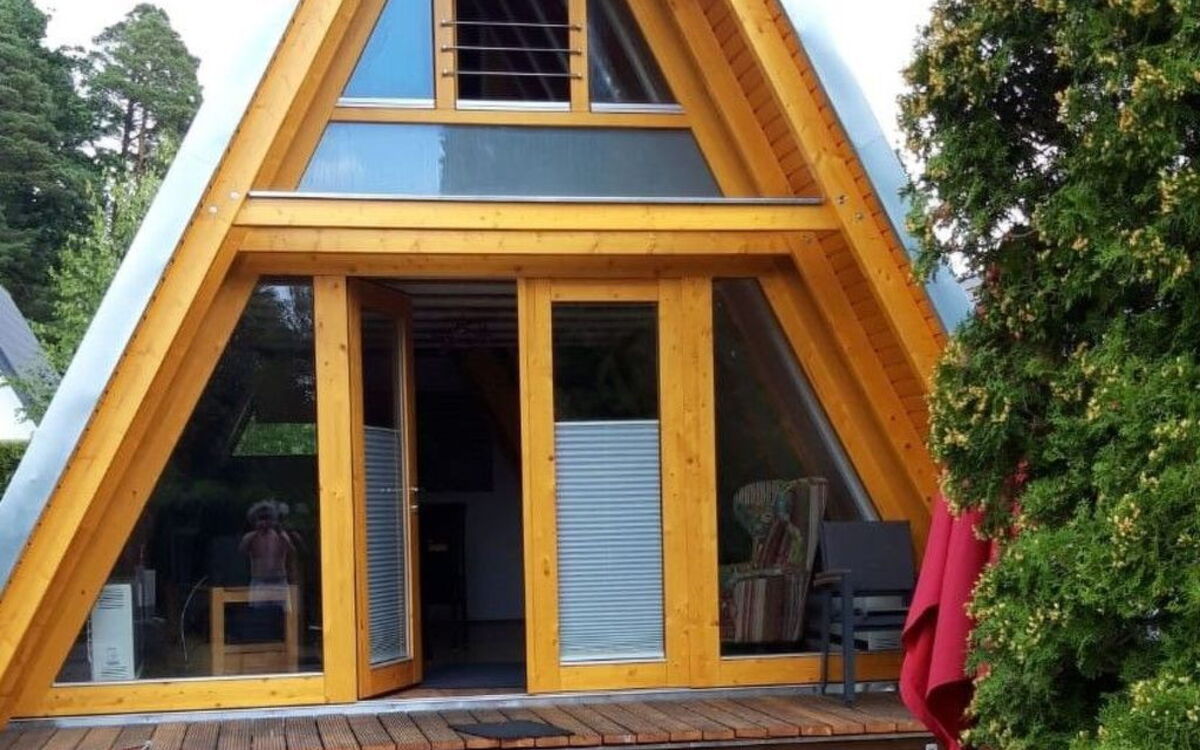 Nur-Dach-Ferienhaus für Vier Personen