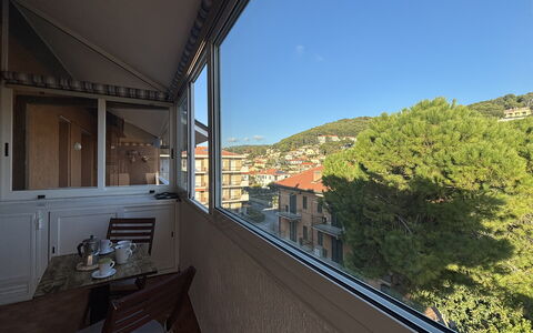 A Due Passi dal Mare, Terrazza, Pet Friendly: Appartement, Balkon, Glas, Daylighting, Venster Behandeling