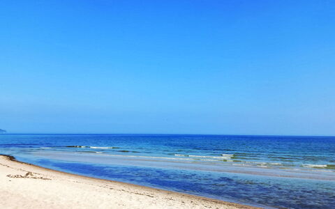 Bungalow 33: Blauw, Water, Watervoorraden, Strand, Zwemwater, Natuurlijke Omgeving, Horizon, Kust, Zee