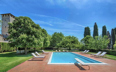 Medieval Castle Living: Vineyards, Swimming Pool &