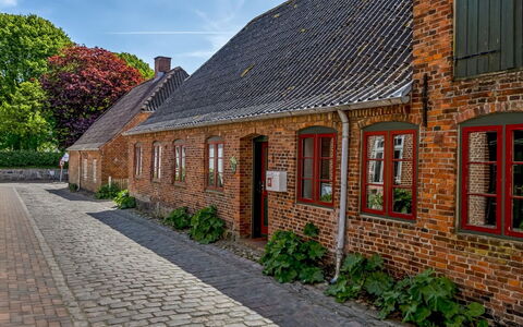 Spase - 23Km from the Sea: Struik, Huis, Woongebied, Huis, Tuin, Schaduw, Werf, Binnenplaats, Bloempot