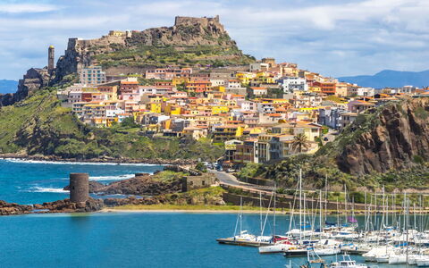 Castelsardo 632: Water, Zwemwater, Kust, Zee, Kust En Oceanic Landvormen, Oceaan, Headland, Voorgebergte, Toeristische Attractie
