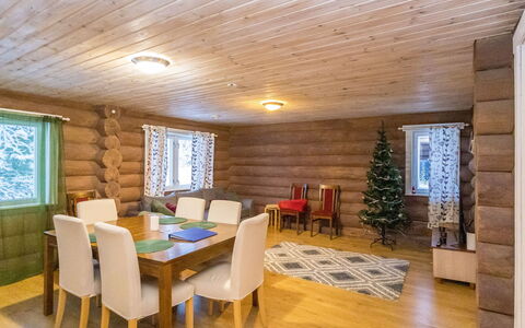 Villa Urho: Hout, Sneeuw, Winter, Verblijf, Freezing, Huis, Blokhut, Lariks, Siding
