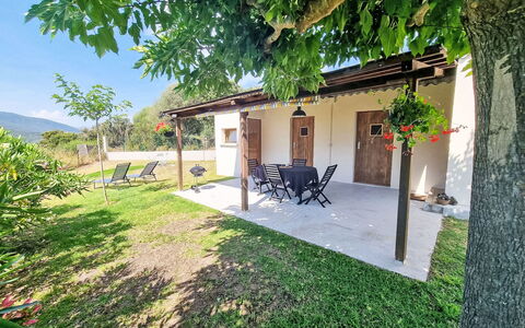 Calcatoggio 600: Landelijk Gebied, Verblijf, Gazon, Schaduw, Tuin, Boerderij, Werf, Backyard, Landscaping