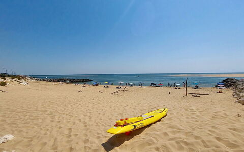 Les Mathes 642: Zwemwater, Strand, Zomer, Zee, Horizon, Kust En Oceanic Landvormen, Kust, Recreatie, Kust, Oceaan