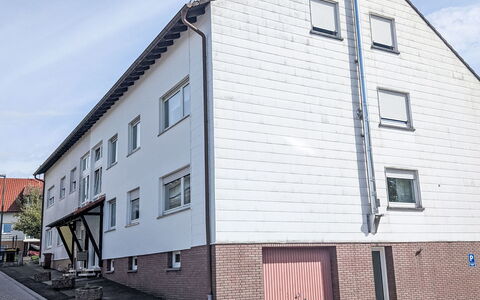 Helfrichs Ferienwohnung: Meubilair, Hout, Interieur Ontwerp, Flooring, Verdieping, Stoel, Kamer, Plafond, Woonkamer, Appartement