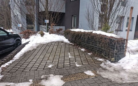 Harrachov Resident a: Sneeuw, Winter, Freezing, Family Car, Parking, Stoep, Luxevoertuig, Mid-Size Car