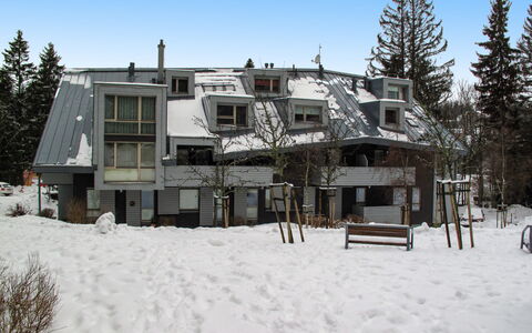 Harrachov Resident a: Sneeuw, Winter, Huis, Freezing