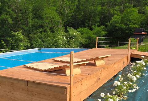 Villa Dolce Bosco with Pool, Valdobbiadene: Hout, Hardwood, Plank, Beits, Dek, Zwembad, Houten Vloer, Multiplex, Timmerhout