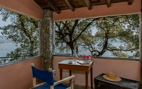 Portofino: Hout, Kust En Oceanic Landvormen, Kust, Zee, Schaduw, Kust, Balkon, Stoel, Baai, Reservoir