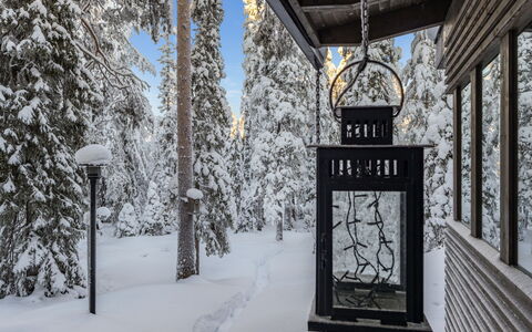 Villa Vesla: Winter, Sneeuw, Freezing, Vorst, Lichte Inrichting, Avond, Ijs