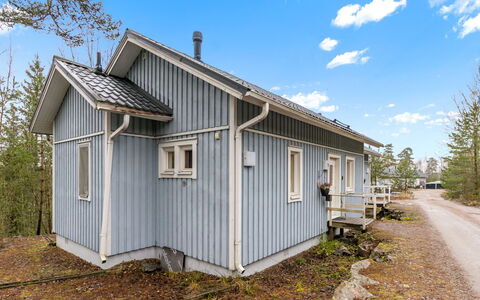 Korpilammenhuvilat 7B: Hout, Winter, Sneeuw, Huis, Verblijf, Freezing, Siding, Blokhut, Ijs
