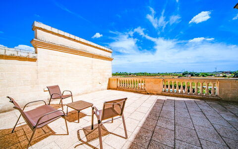 Masseria Ficalindia: Balkon
