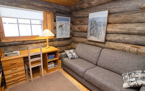 Janttara: Verblijf, Blokhut, Beits, Woonkamer, Hardwood, Plank, Houten Vloer
