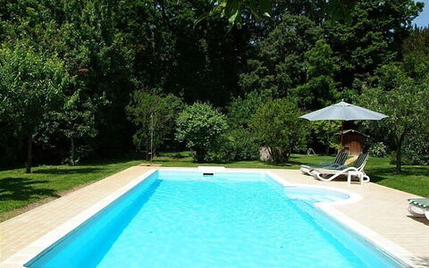 Villa Castellani: Zwembad, Toevlucht, Samengesteld Materiaal, Vrije Tijd, Schaduw, Eco Hotel, Buitenmeubels, Backyard, Waterpartij, Tuin