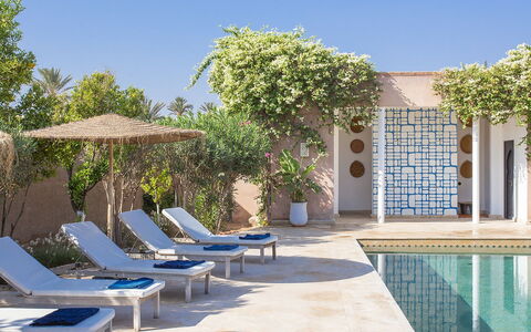 Villa Zagar: Zwembad, Toevlucht, Buitenmeubels, Ligstoel, Eco Hotel, Schaduw, Bloempot, Landscaping, Stoel, Landgoed