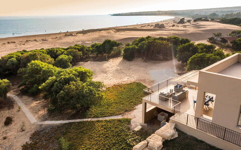 Casa Gentile: Horizon, Landschap, Land Lot, Landgoed, Zand, Shrubland, Luchtfotografie, Strand