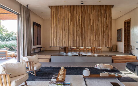 Villa Palmeraie: Meubilair, Interieur Ontwerp, Flooring, Verdieping, Hout, Woonkamer, Houten Vloer, Bankstel, Huis, Architectuur