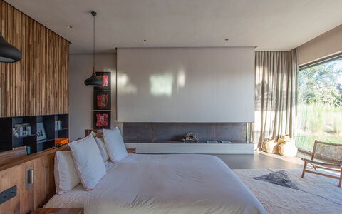Villa Palmeraie: Meubilair, Interieur Ontwerp, Flooring, Muur, Bed, Verdieping, Slaapkamer, Hout, Plafond, Kamer