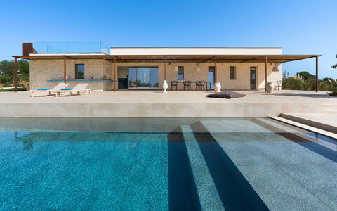 Villa Miriam: Samengesteld Materiaal, Landgoed, Schaduw, Ontwerp, Zwembad, Villa, Daylighting, Herenhuis