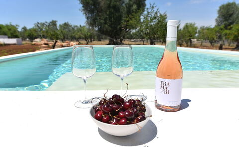 Trulli Fontana: Fles, Drinkware, Tableware, Glaswerk, Barware, Wijnglas, Wijn
