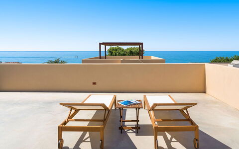 Villa Paprika: Zee, Buitenmeubels, Schaduw, Oceaan, Eco Hotel, Balkon, Stoel, Toevlucht, Beits, Tropen
