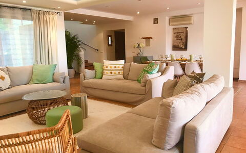 Dream House: Meubilair, Interieur Ontwerp, Bankstel, Flooring, Verdieping, Tafel, Hout, Woonkamer, Kamer, Plafond