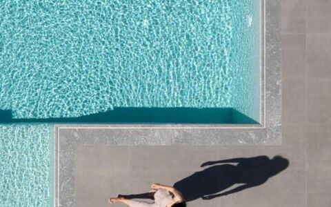 Villa Akrotiri: Zwembad, Vrije Tijd, Samengesteld Materiaal, Toevlucht, Tegel, Vakantie, Buitenmeubels