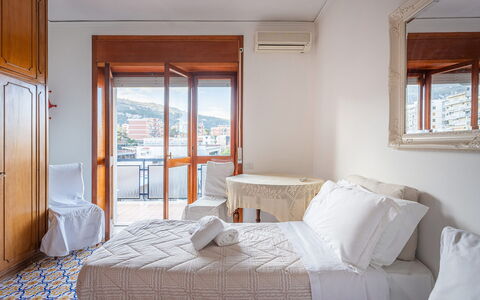 Casa Lucio: Appartement, Balkon, Linens, Hotel, Penthouse, Slaapkamer