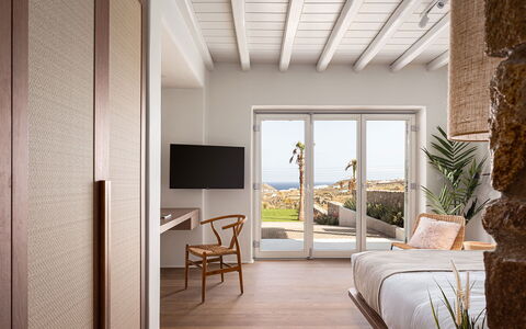 Villa Aspasia: Interieur Ontwerp, Meubilair, Huis, Appartement, Verdieping, Slaapkamer, Bed, Ontwerp, Beits, Bedding